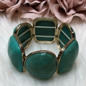 🚨3/$30🚨 Turquoise Gold New Bracelet Beautiful